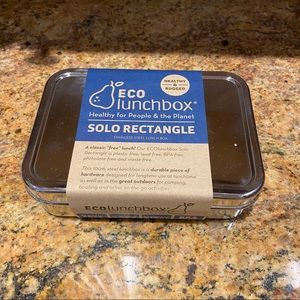 Eco lunchbox Solo Rectangle Stainless Steel